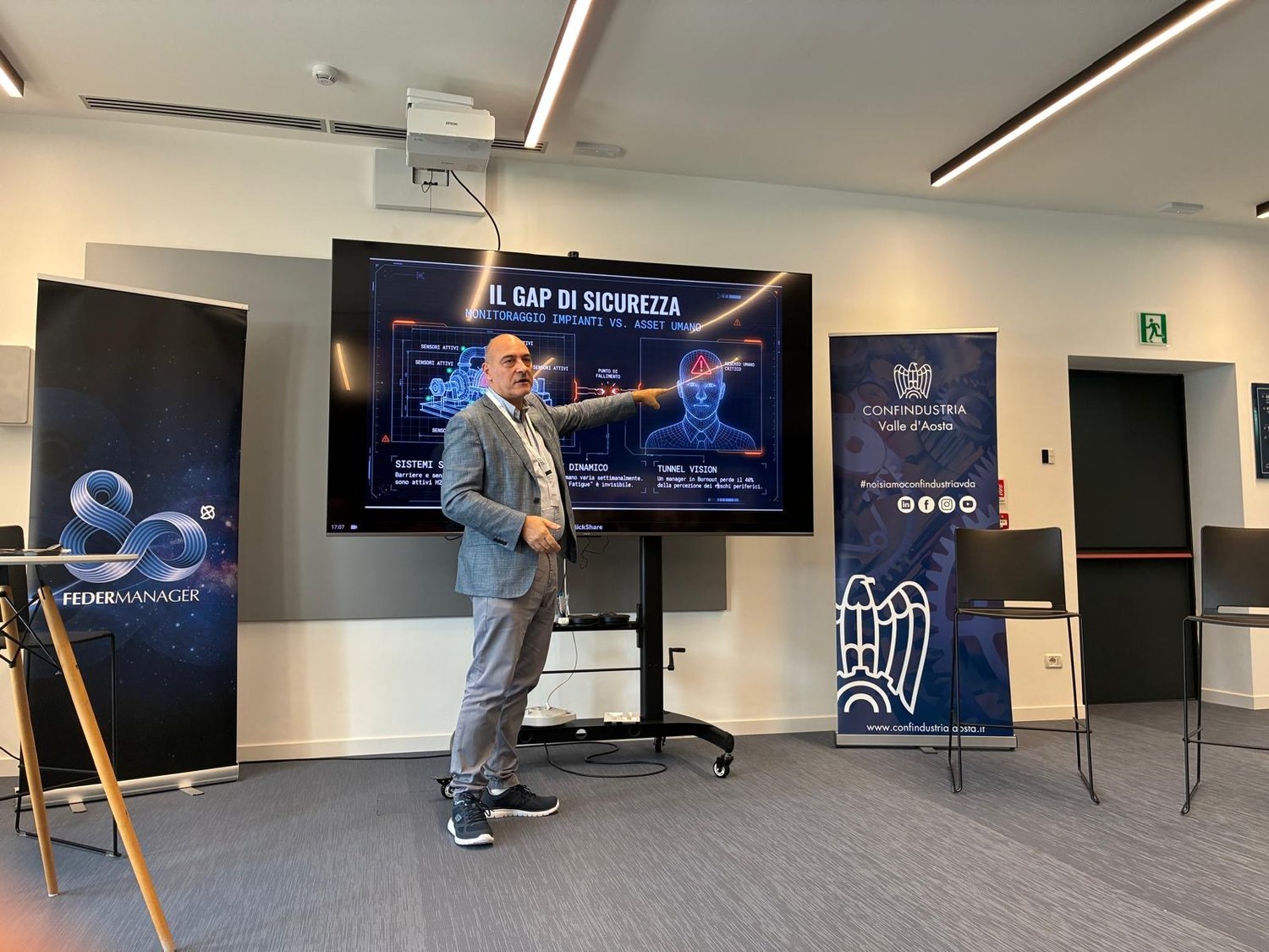Luca Saccagno al seminario del 15/09/2026 — il gap di sicurezza