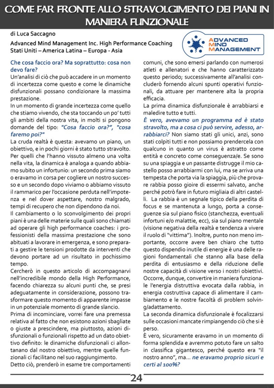 Articolo — pagina 1
